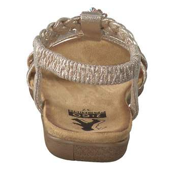 2Go Fashion Sandale in gold