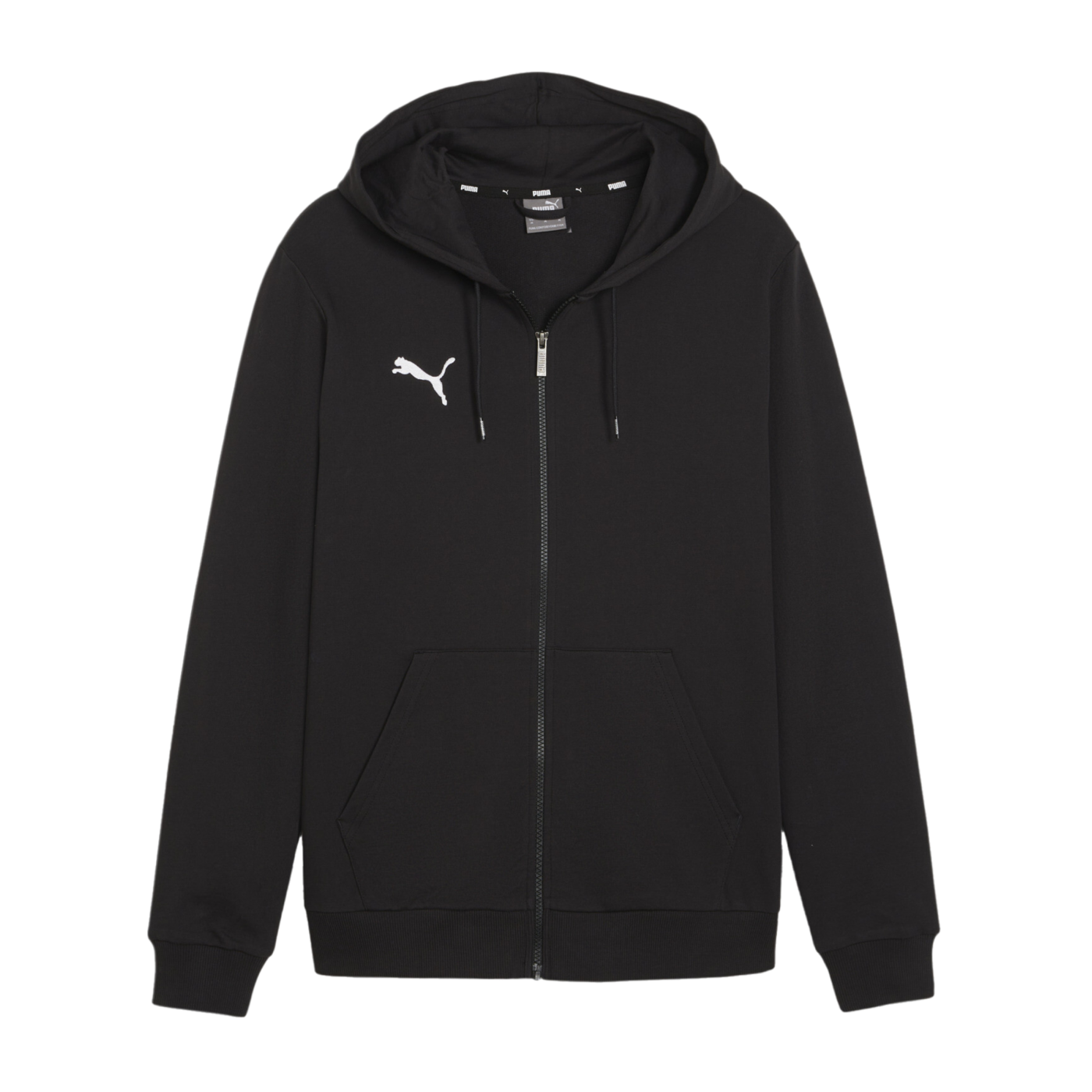 PUMA teamGOAL Casuals Kapuzenjacke Schwarz F03
