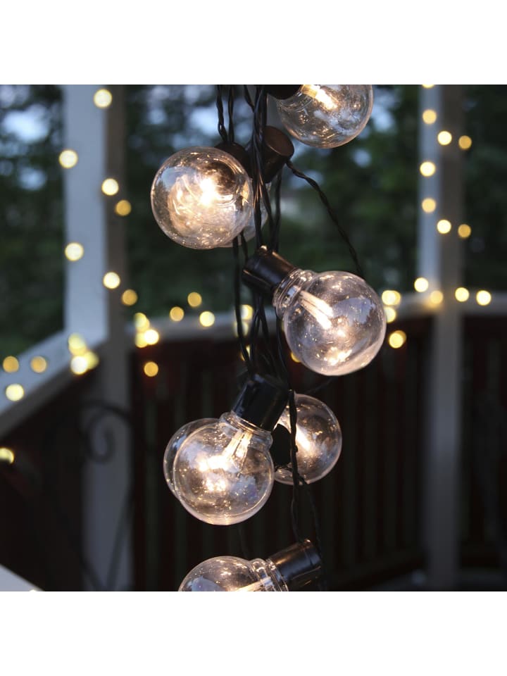 STAR Trading LED Outdoor-Lichterkette ,Partaj', Netzbetrieb, 16 LEDs, klar, warmwei günstig kaufen onesize