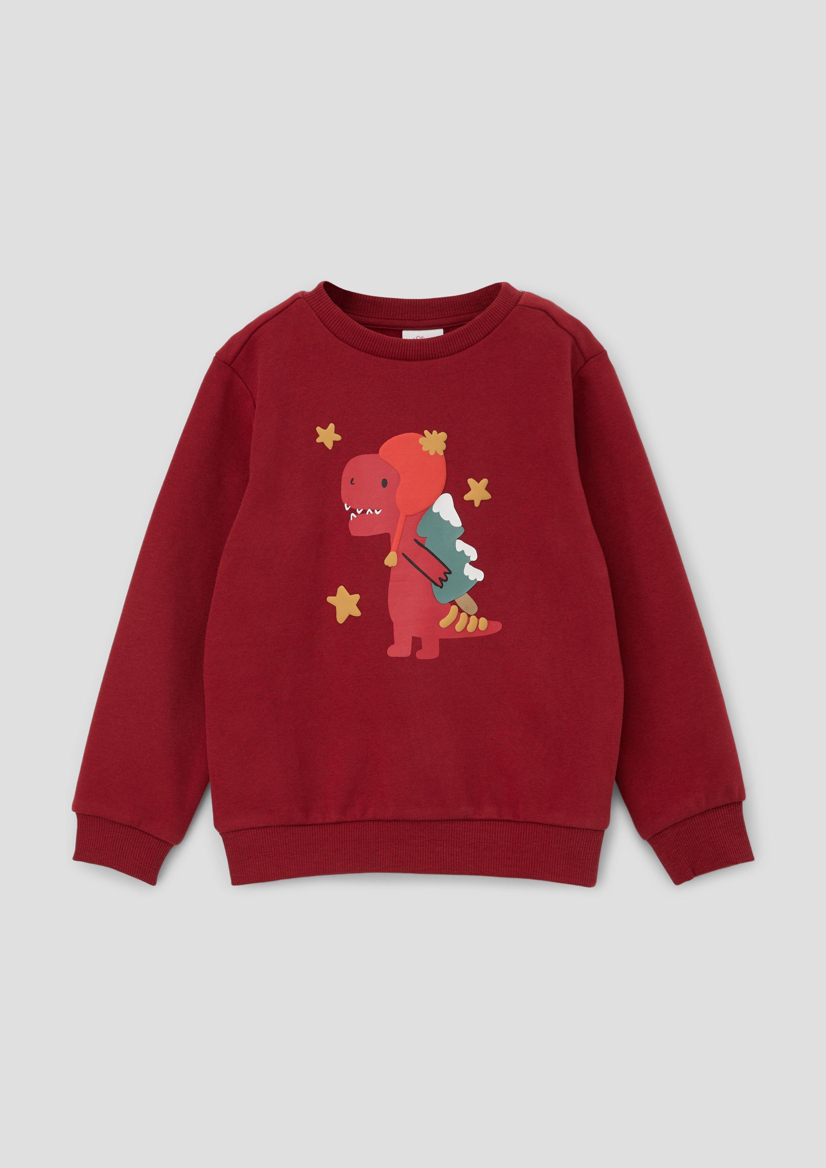 Sweatshirt mit Frontprint  2141017-3865