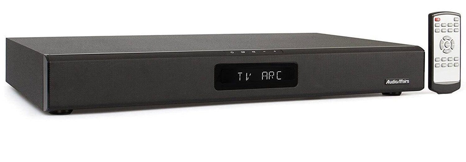 AudioAffairs TVS 2018 TV Soundbar Soundsystem Soundbase (60 W, Bluetooth 3.0, UKW, FM, Radio, Subwoofer)