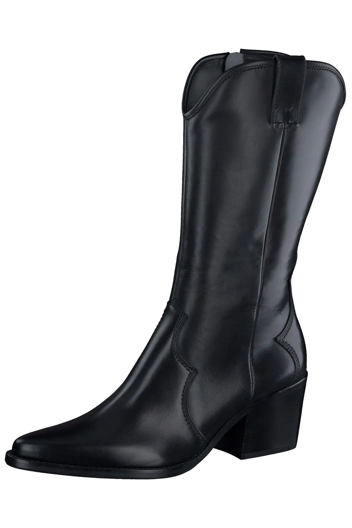 Paul Green  Stiefel - Schwarz - Blockabsatz