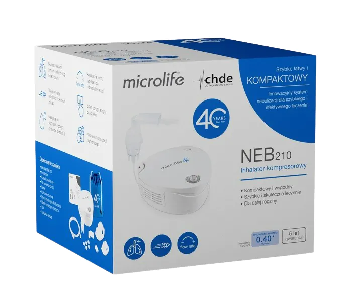 Microlife NEB 210, kompresorinis inhaliatorius