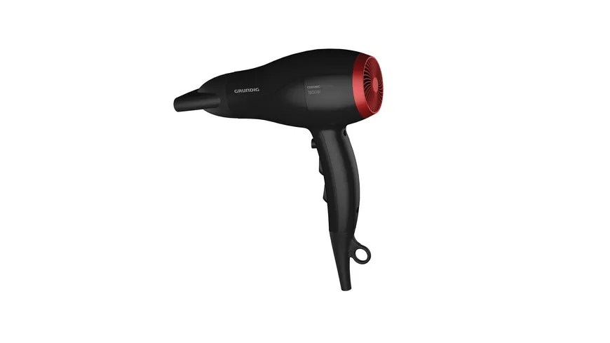 GRUNDIG Haartrockner HD 3700 B schwarz, kirschrot