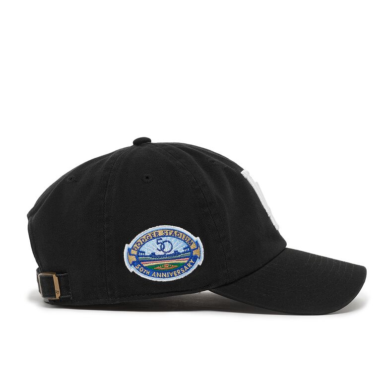 47 Brand MLB L.A. Dodgers Cooperstown Double Under 47 Clean Up Black