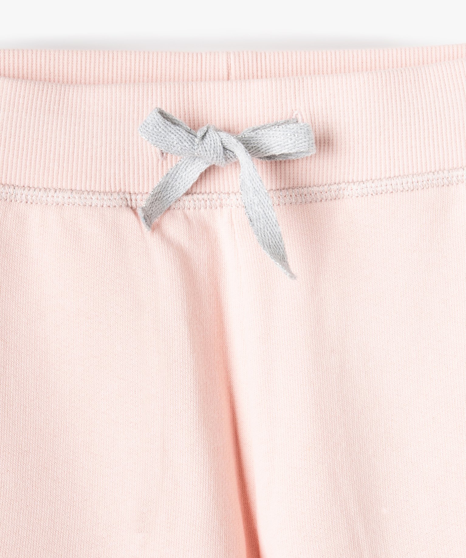 Leggings de sport fille avec surpiqres pailletées rose | GEMO