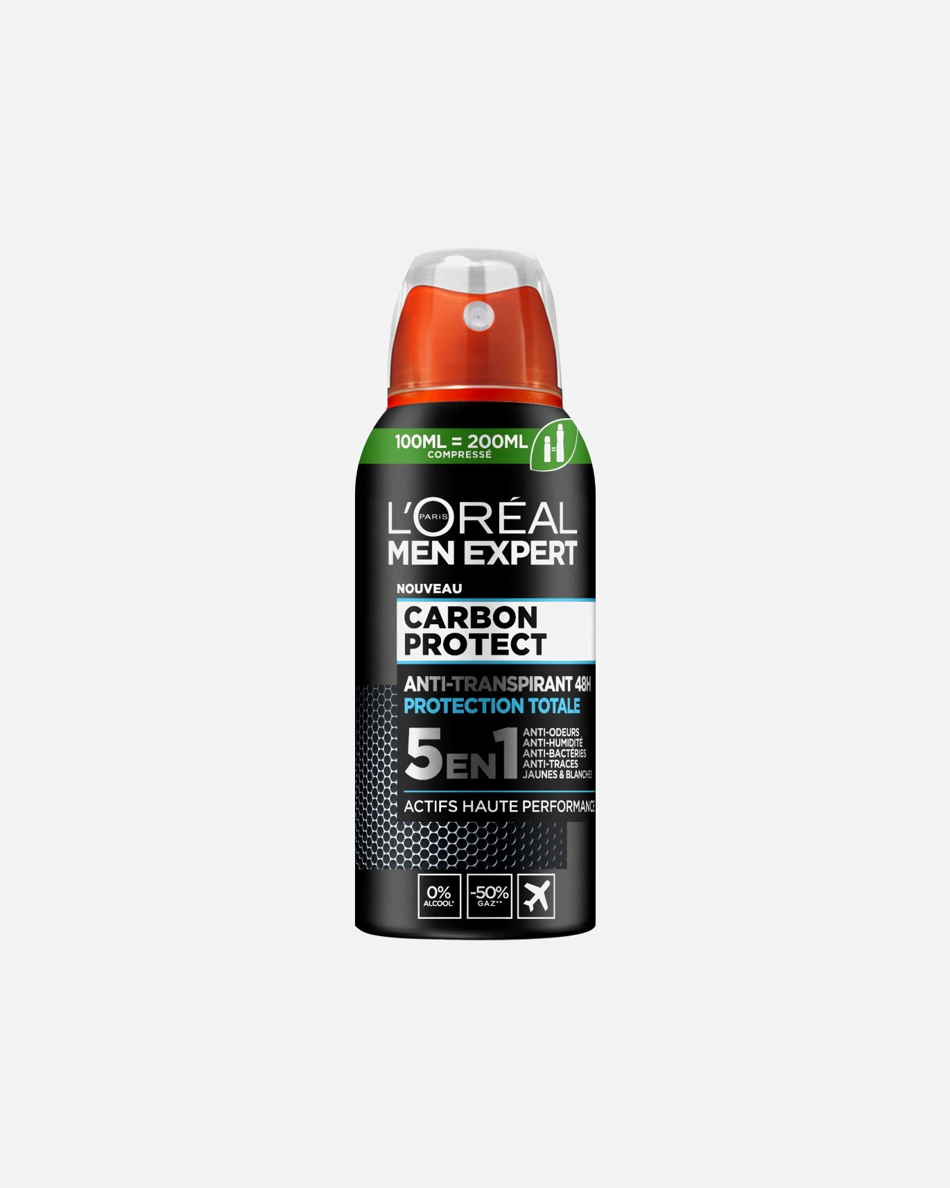 L'Oréal Paris Expert Carbon Protect dezodorans u spreju Compressé 5en1 -