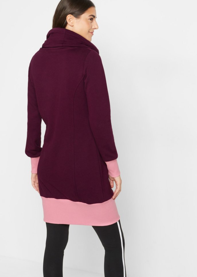 Sweatkleid mit Kängurutasche