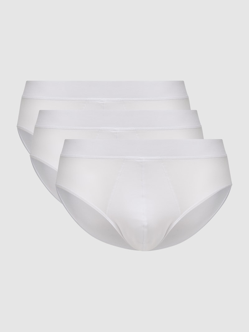 Slip im 3er-Pack in weiß
