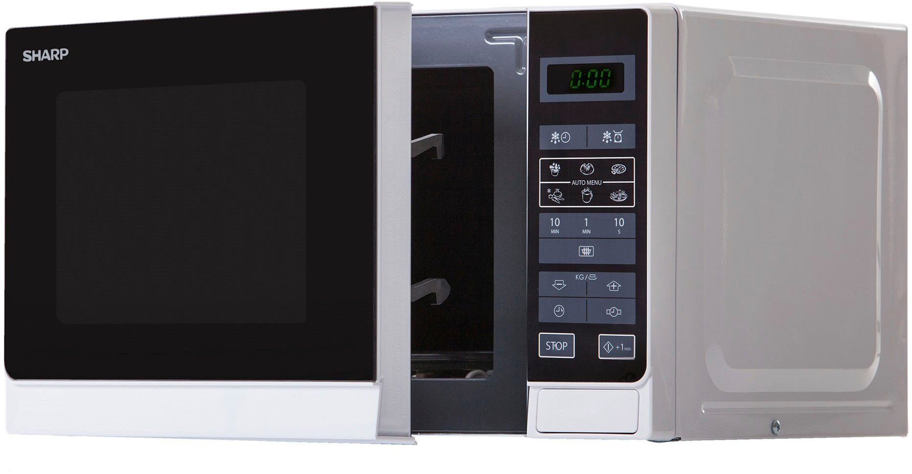 Sharp Mikrowelle R242INW, Mikrowelle, 20 l
