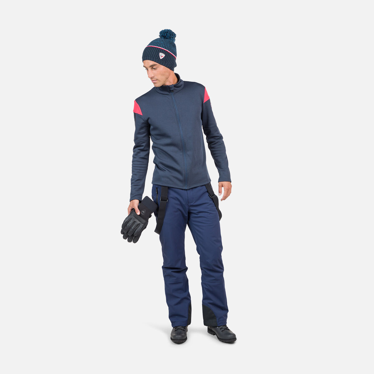 Aerial Herren-Baselayer mit durchgehendem Reißverschluss