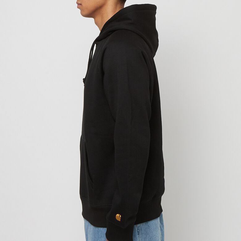 Carhartt WIP Hooded Chase Sweat black/gold