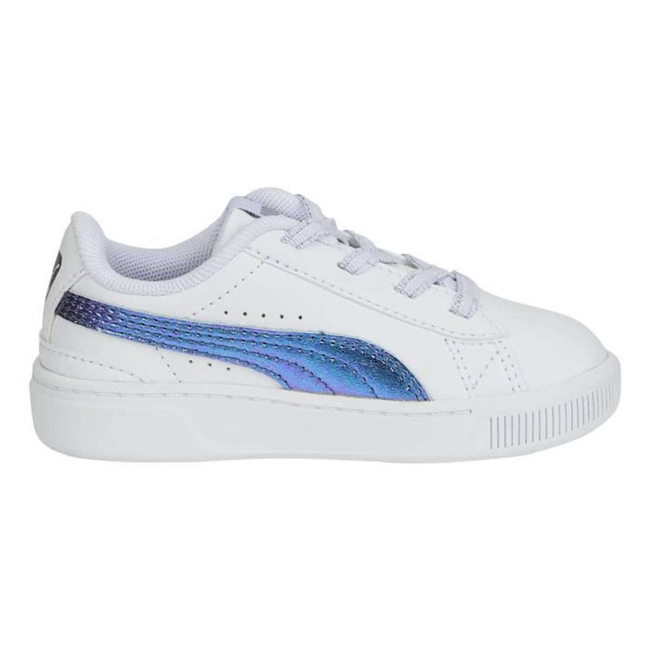 Basket Cuir Enfant Puma Vikky Bioluminescence ACInf blanc