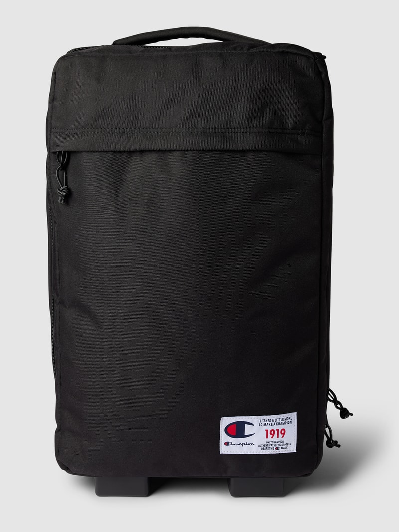 Trolley mit Label-Patch Modell 'Trolley Bag' in schwarz