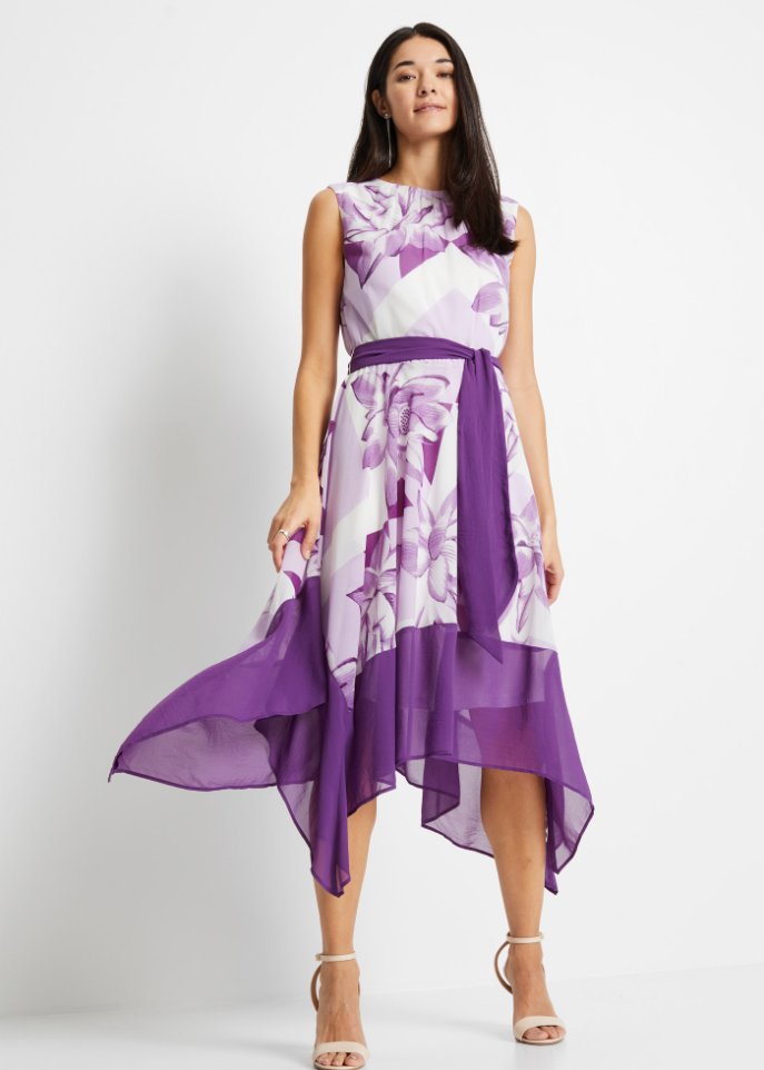 Kleid mit Blüten-Druck