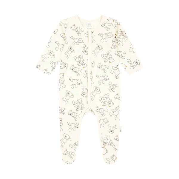 Strampler langarm, beige für Jungs
