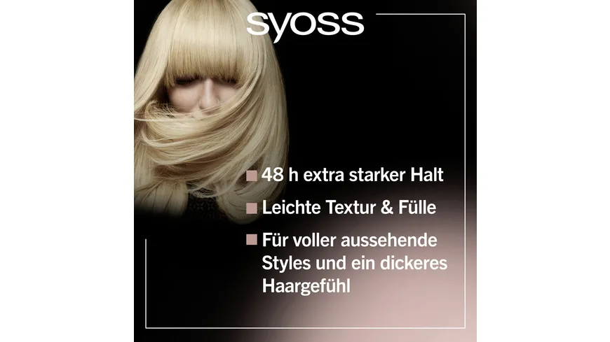 syoss Thicker Hair Haarspray 400 ml