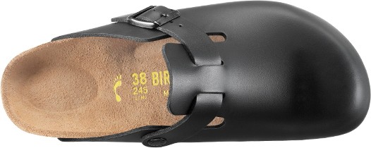 BIRKENSTOCK Pantoletten schwarz Boston