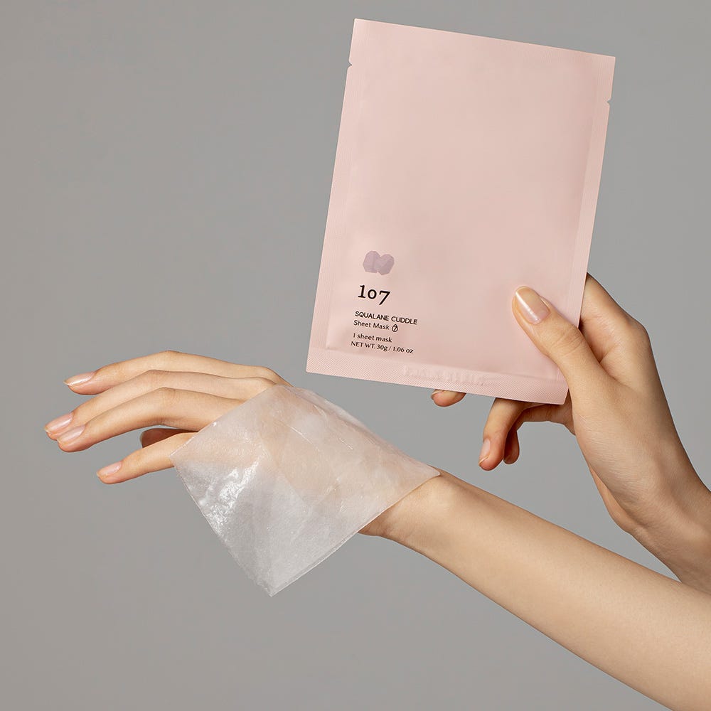 107 Beauty Squalane Cuddle Sheet Mask 25 g