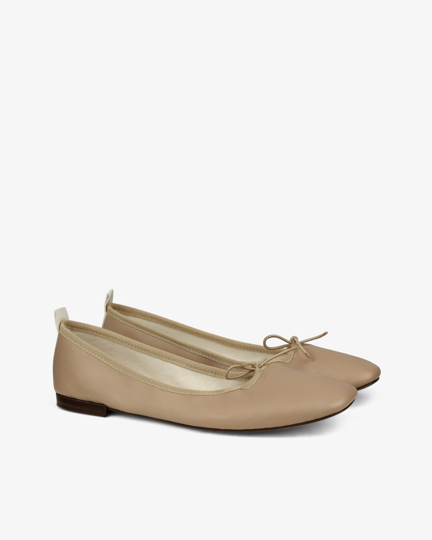 Garance square-toe ballerinas