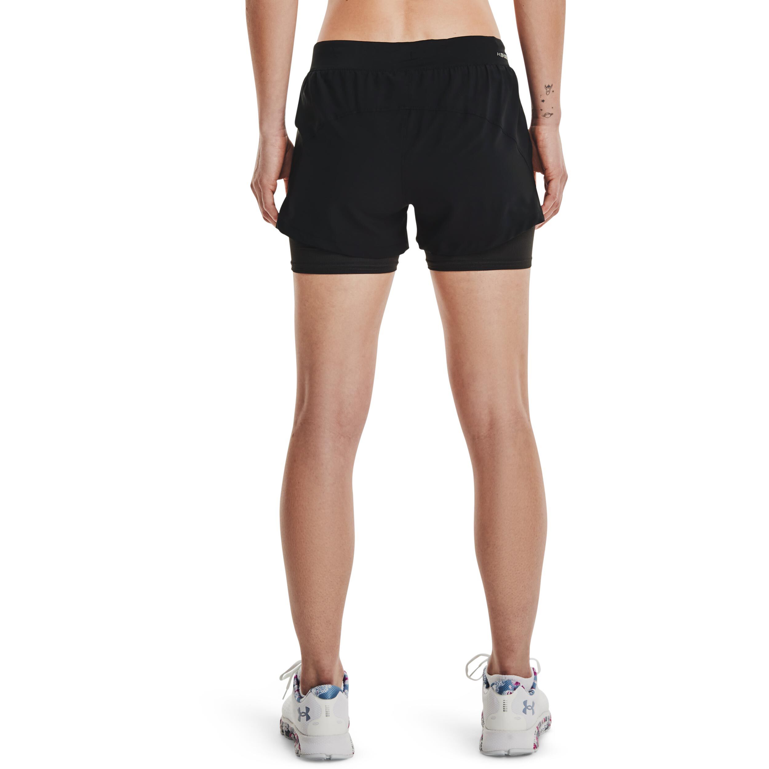 Isochill 2in1 Shorts Damen - Schwarz