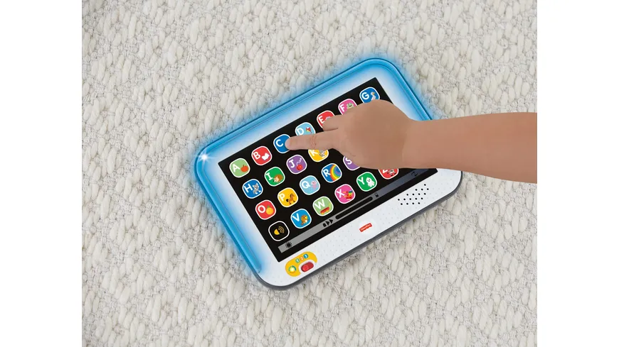 Fisher-Price Lernspaß Tablet, Baby-Spielzeug, Kindertablet, Lernspielzeug