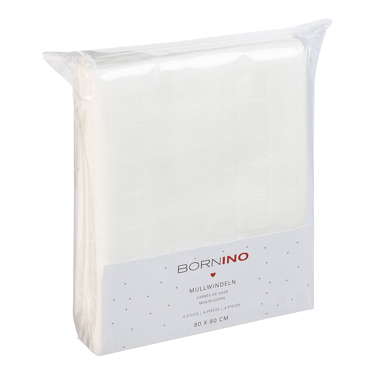 4er-Pack Mullwindeln 80x80 cm