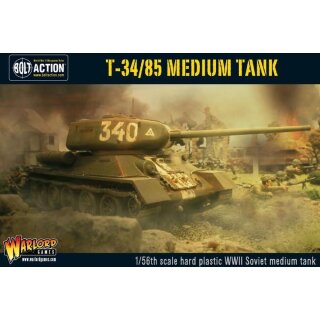 T34/85 Soviet Medium Tank (plastic)
