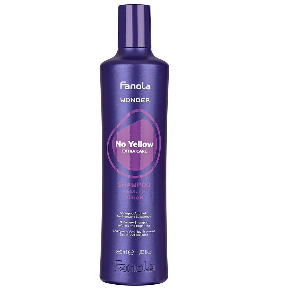 Fanola Wonder No Yellow Silber-Glanz-Shampoo 350 ml
