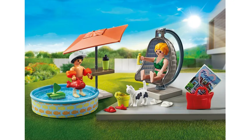 PLAYMOBIL 71476 - my Life - Planschspaß zu Hause