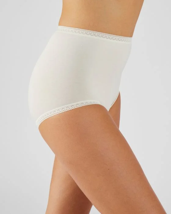 Culotte maxi, en coton strech