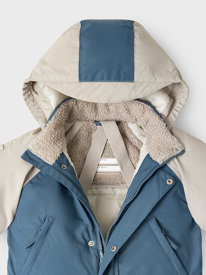 Leokid Schneeanzug in Blau/ Creme günstig kaufen