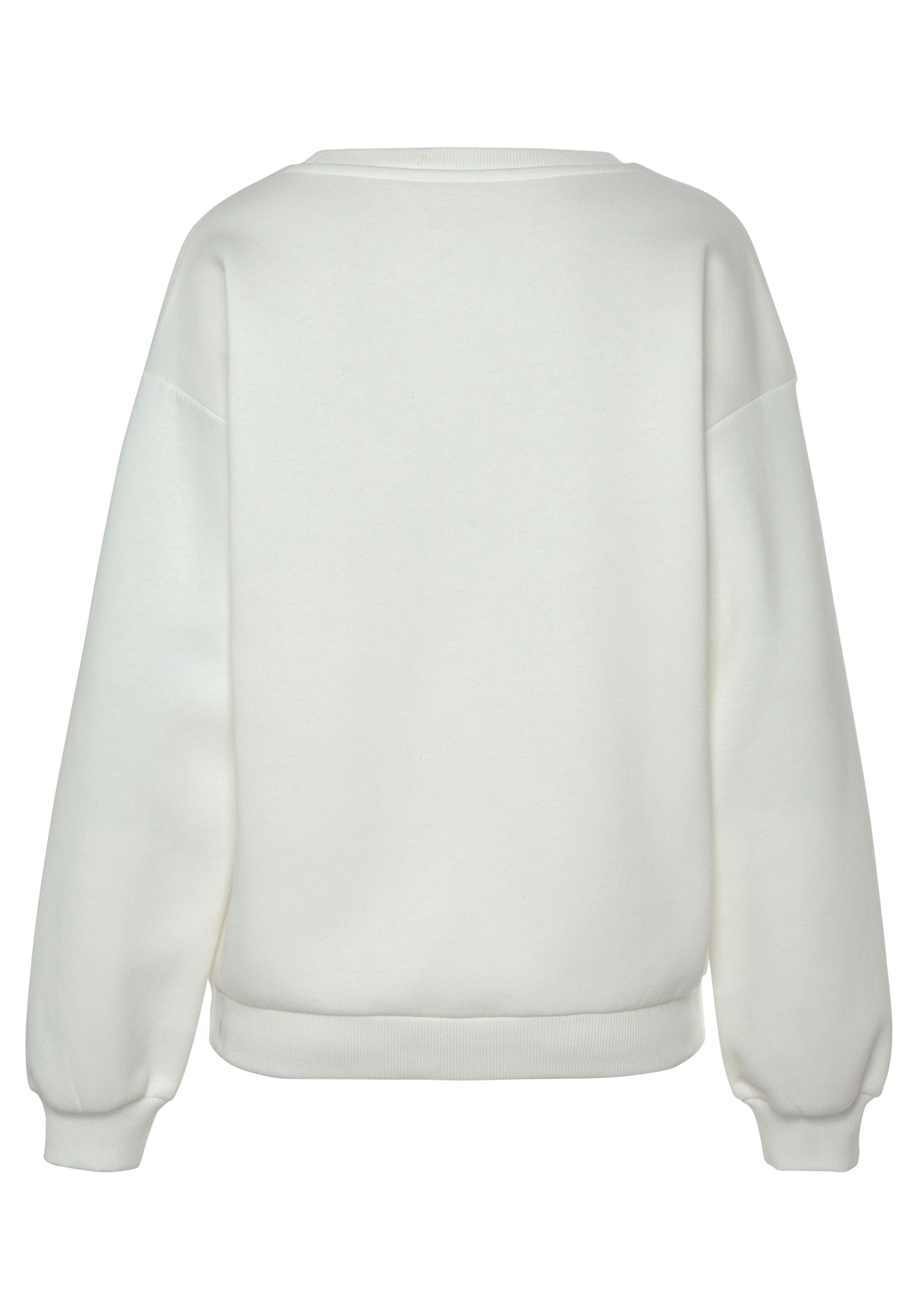 LASCANA Sweatshirt -Pullover mit weiten Ärmeln, Loungewear, Loungeanzug