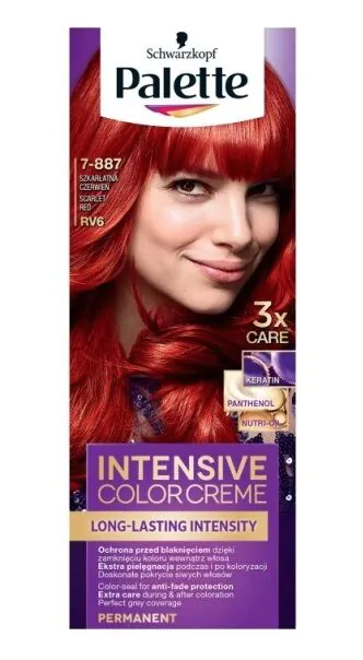 Palette Intensive Color Creme RV6 Scarlet Red