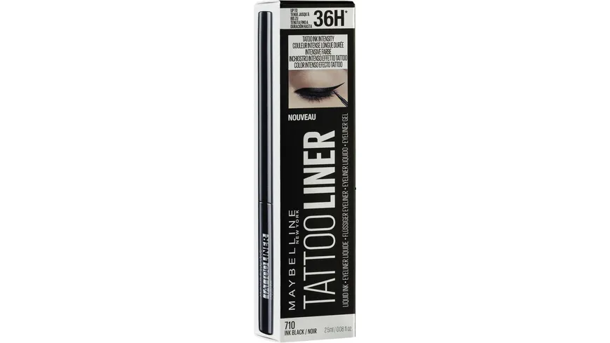 MAYBELLINE NEW YORK Eyeliner Tattoo Liner Liquid 2.5 g Black - Black