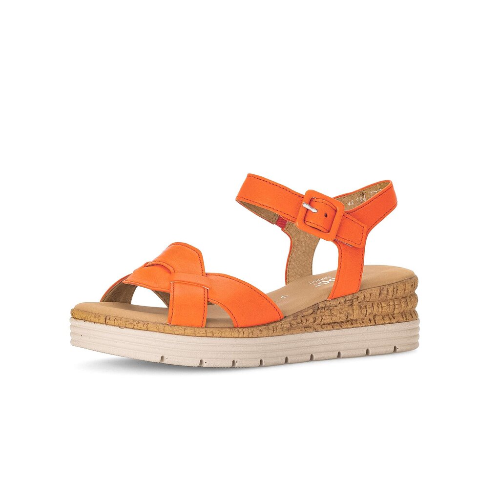 Gabor comfort Keilsandalette orange