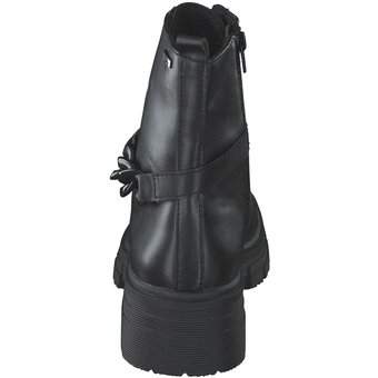 Barbarella Schnür Boots in schwarz