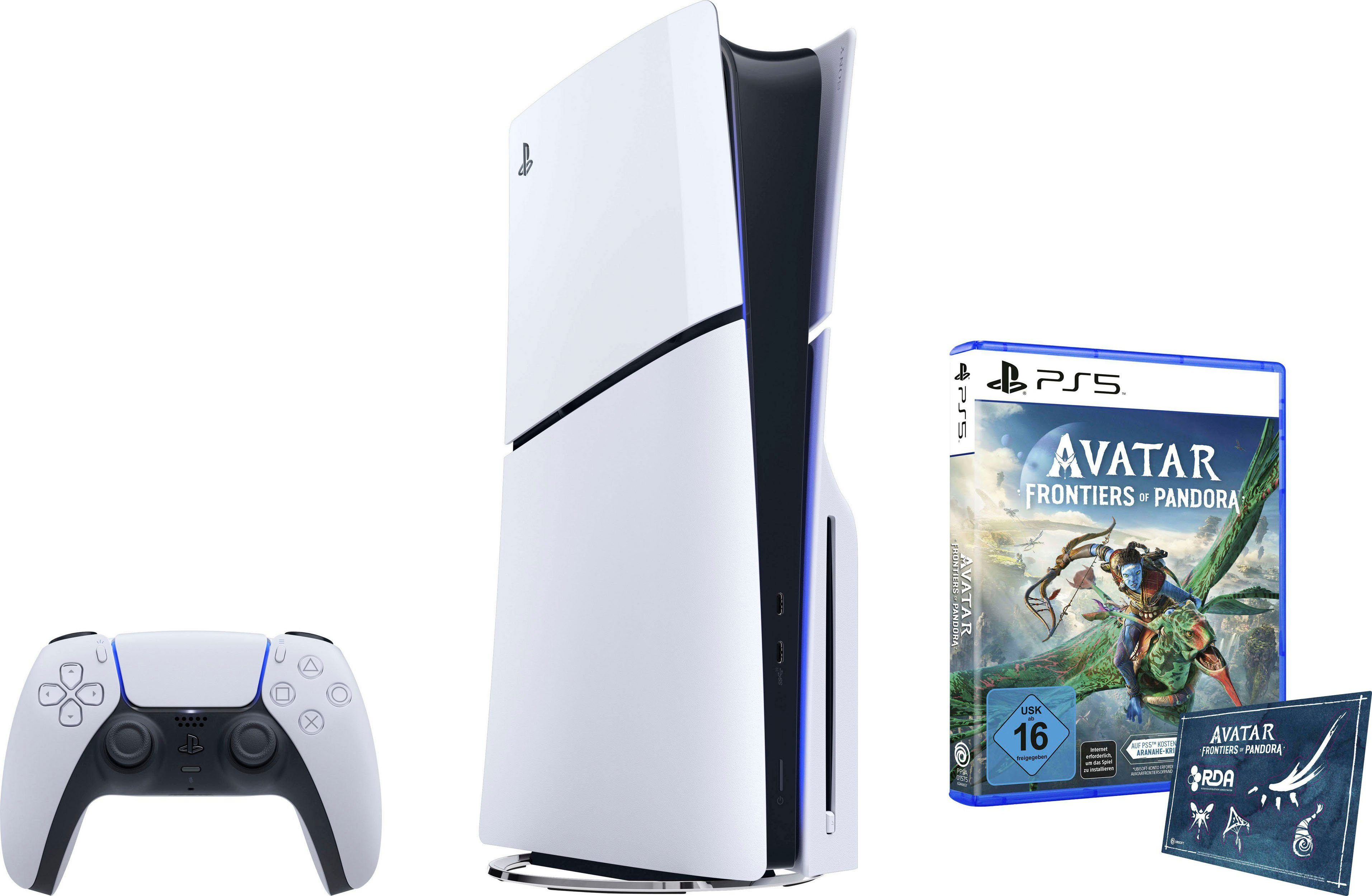 PlayStation 5 Disk Edition (Slim) + Avatar: Frontiers of Pandora