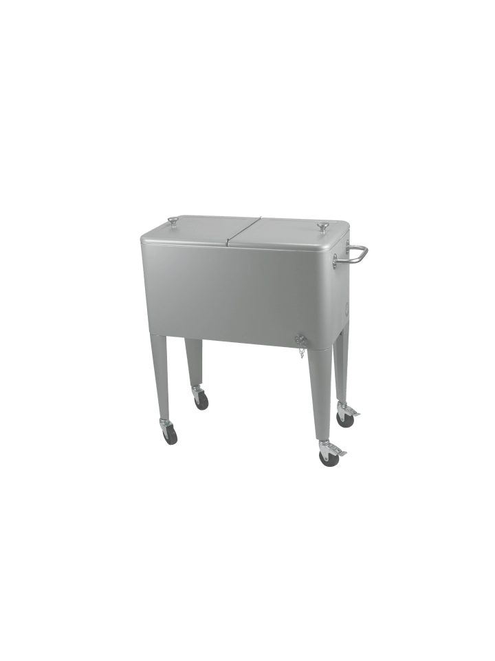 Beachtrekker Kailua Cooler - Kühlbox, Kühlwagen, Getränkekühler, Grau günstig kaufen onesize