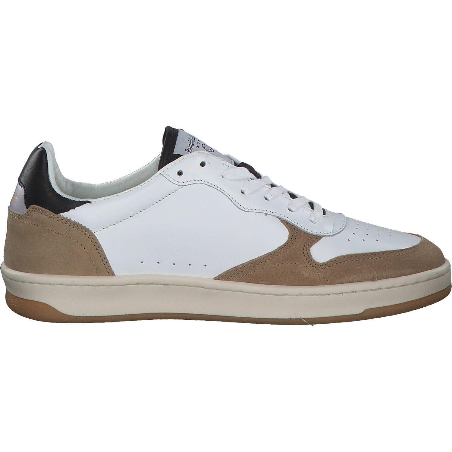 Pantofola d´Oro Vieste Uomo Low 10231065, Klassische- & Business Schuhe, Herren, BRIGHT WHITE/BLACK