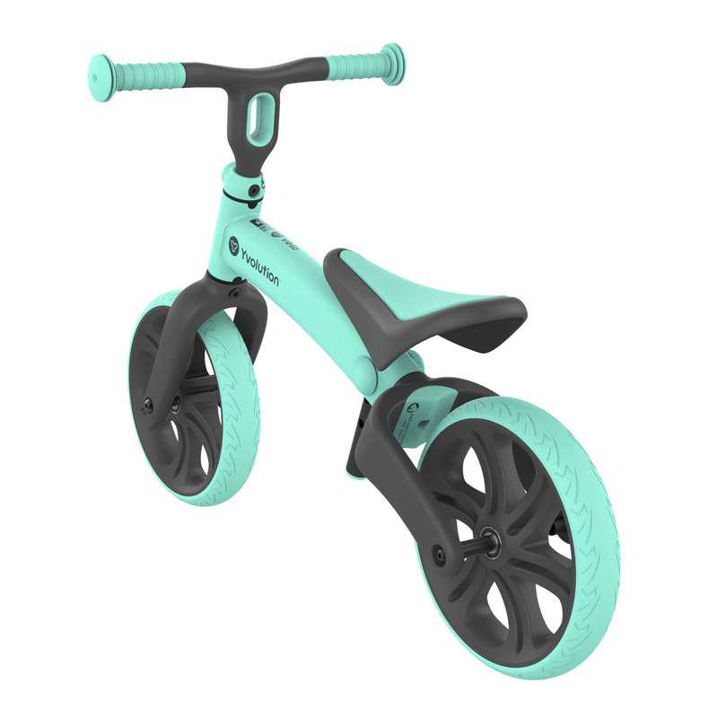 Draisienne Y velo Junior vert pastel Yvolution