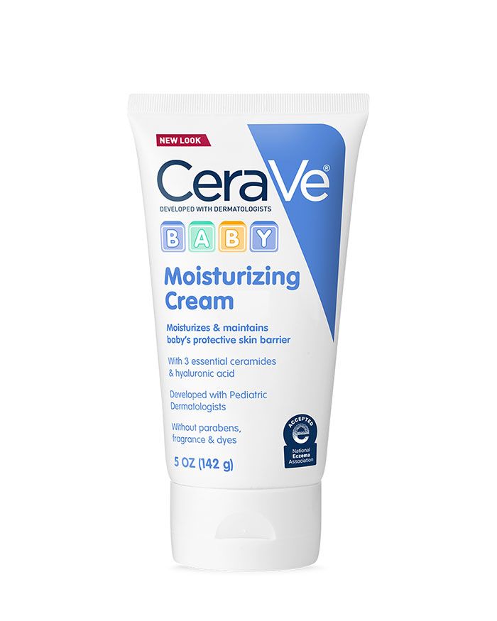 Crème hydratante pour bébé sans parfum et sans parabènes