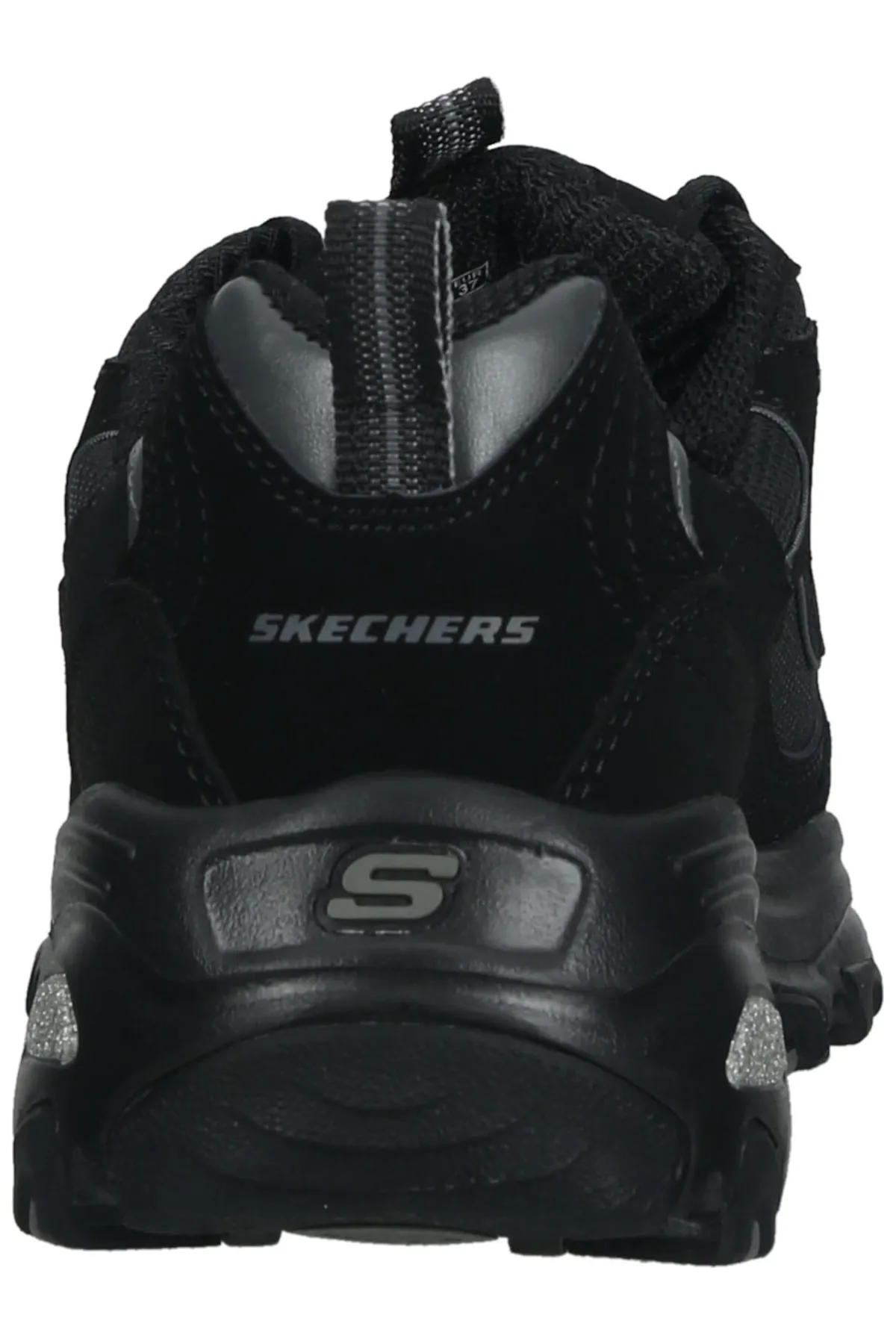 SKECHERS  Flacher Schuh - Schwarz - Flacher Absatz