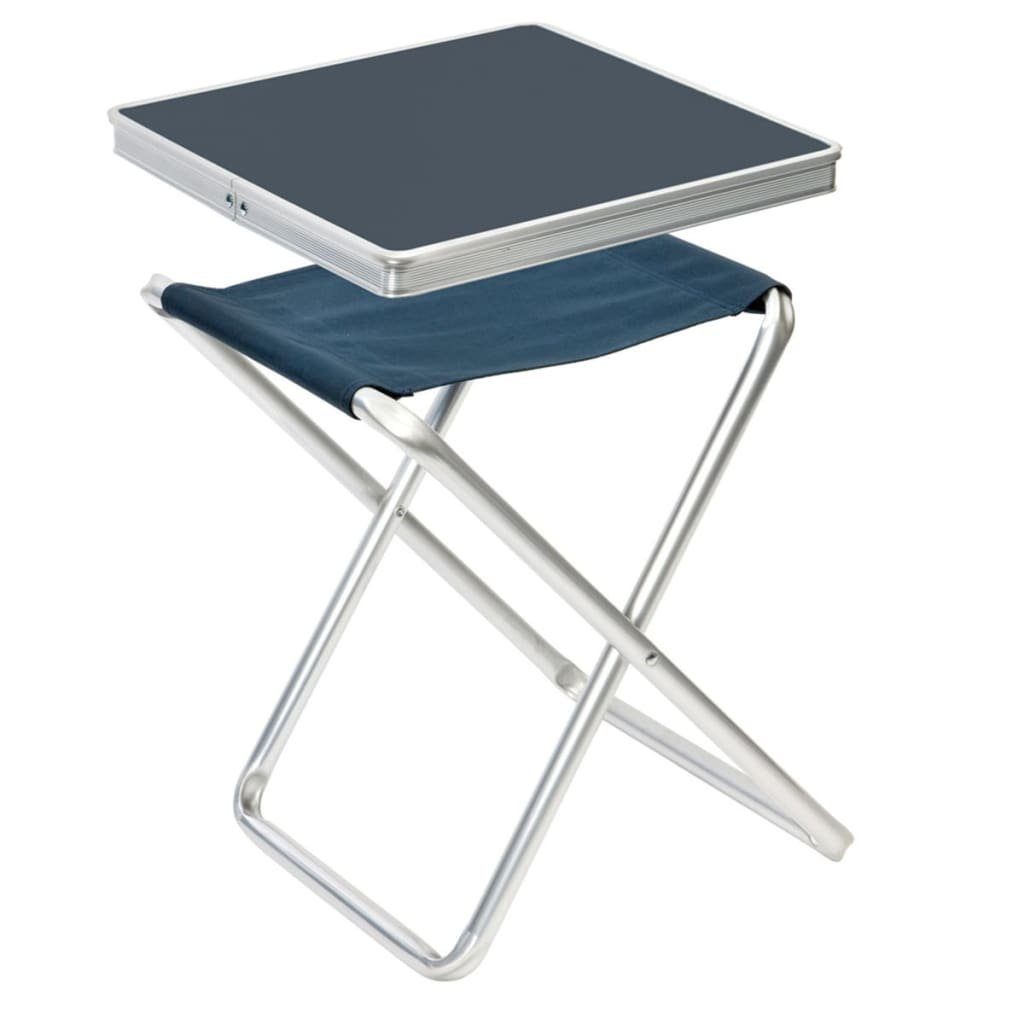 Camp Gear Campingstuhl Campingstuhl Klapphocker Grau Aluminium 1404346