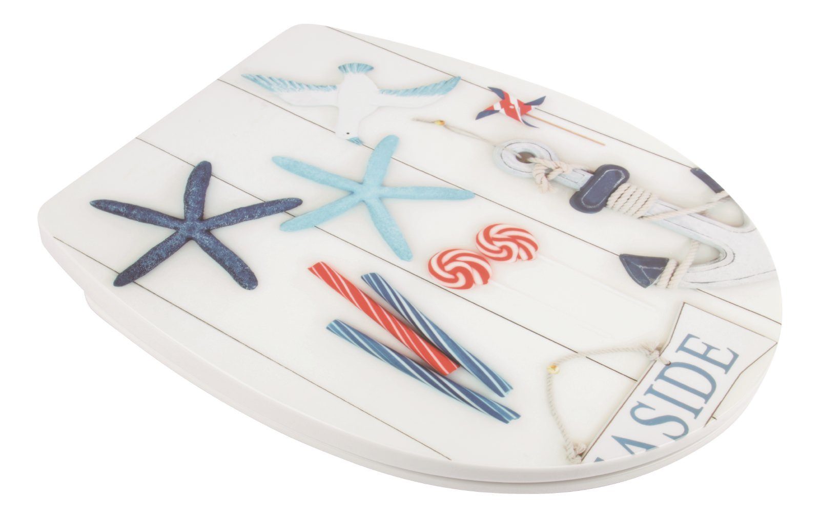 Calmwaters WC-Sitz Motiv Maritim, null