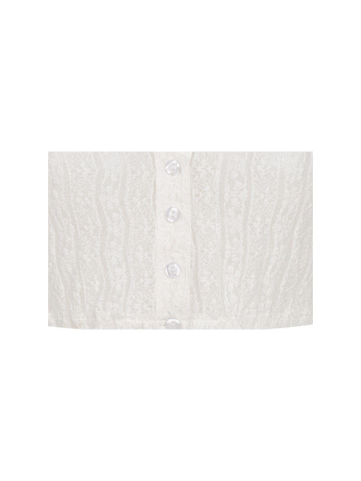 Nübler Dirndlbluse Langarm Juna in Creme günstig kaufen