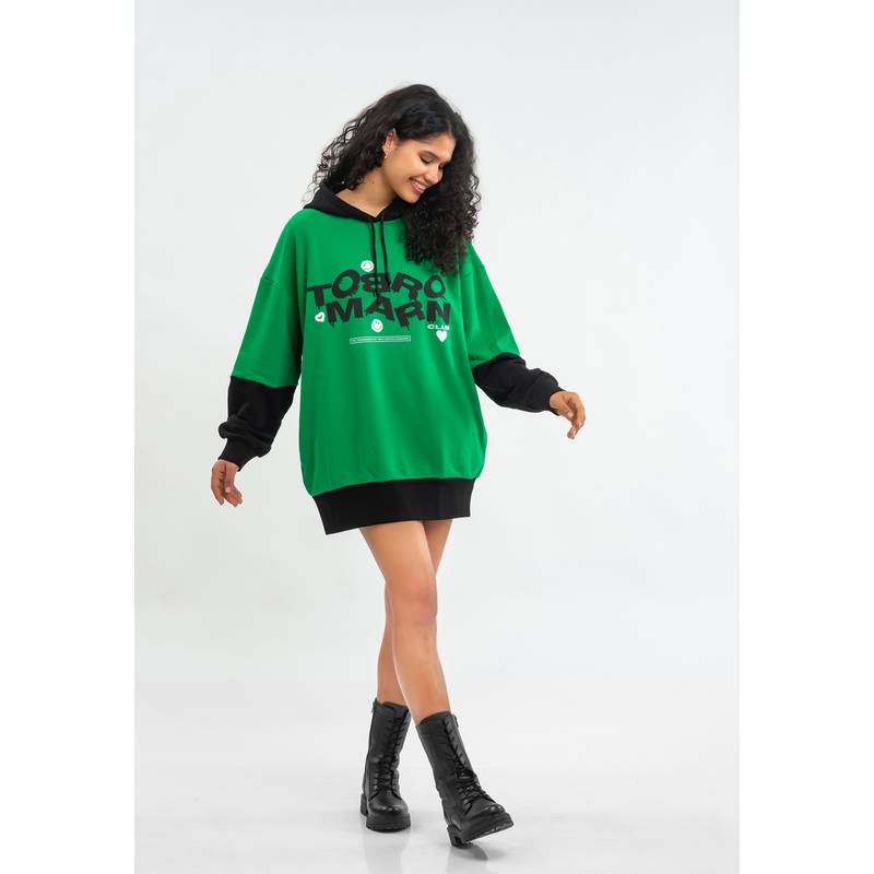 Tom Barron WOMEN OVERSIZE FIT TUNIC SWEATSHIRT Sweatshirt Damen
