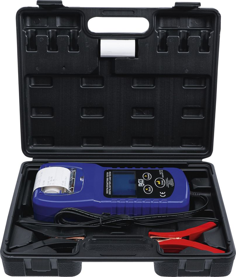 BGS 2133 Digital battery and charging system tester with printer