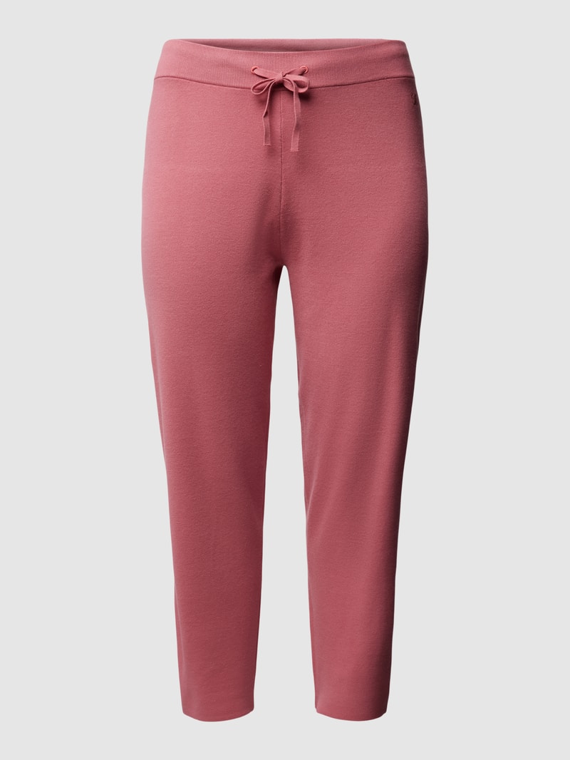 PLUS SIZE Sweatpants mit Label-Details in pink