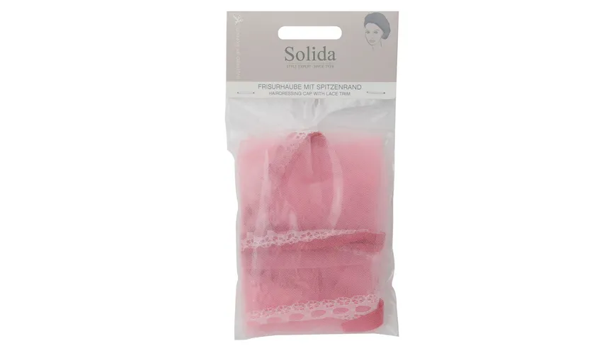 Solida Frisurhaube mit Spitzenrand